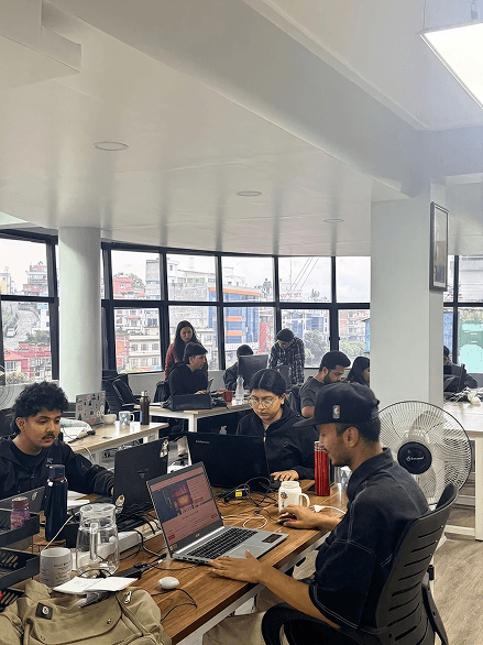 Team at work